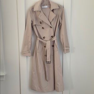 Maxi Trench Coat with hood, petite small